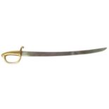 French Briquet model 1802 infantry short sword