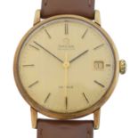 A 9ct gold Omega De Ville automatic wristwatch,