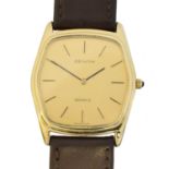 A 14ct gold cased Zenith quartz watch,