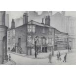 L.S. Lowry R.A. (British 1887-1976) "Great Ancoats Street", signed print.