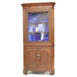 North Wales floor standing display cabinet