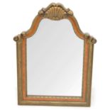 Mid-19th-century Hungarian wall mirror