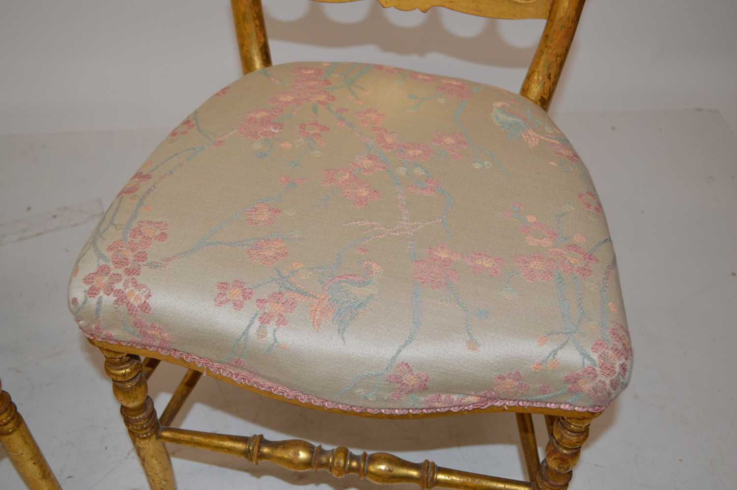 A pair of 19th century Belgian single chairs - Image 5 of 5