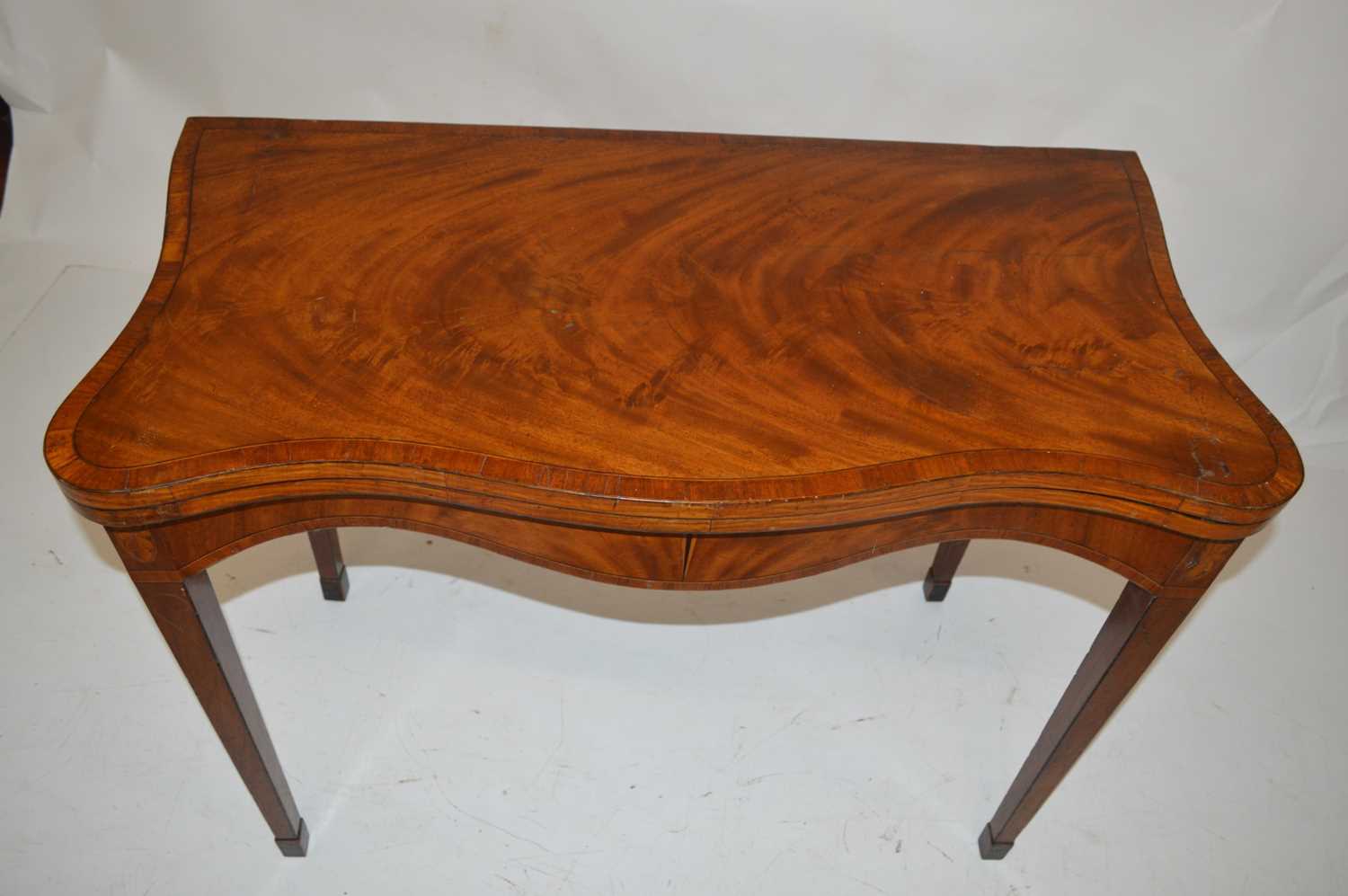 Early 19th-century fold-over card table - Image 2 of 8