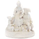 Adams parian figure group