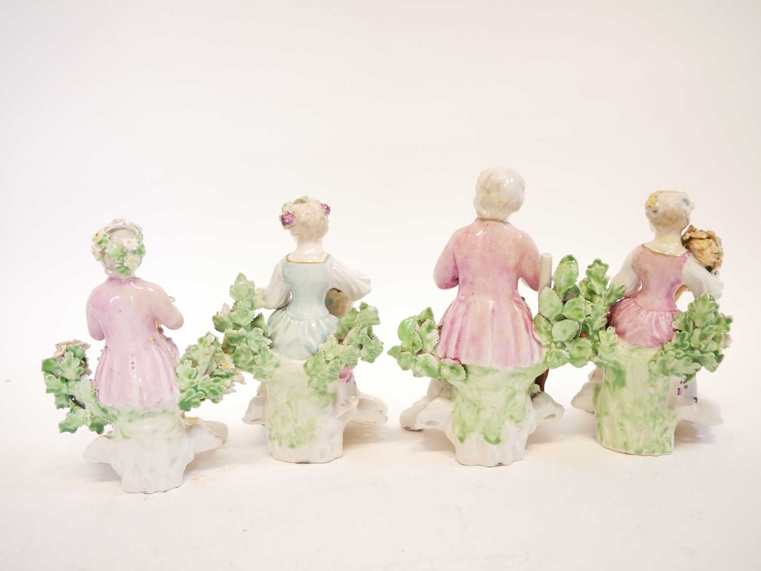 Two pairs of Derby figures - Image 5 of 6