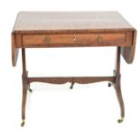 Early 19th-century mahogany sofa table