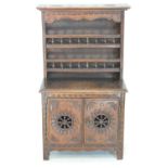 Early 20th-century hardwood miniature dresser