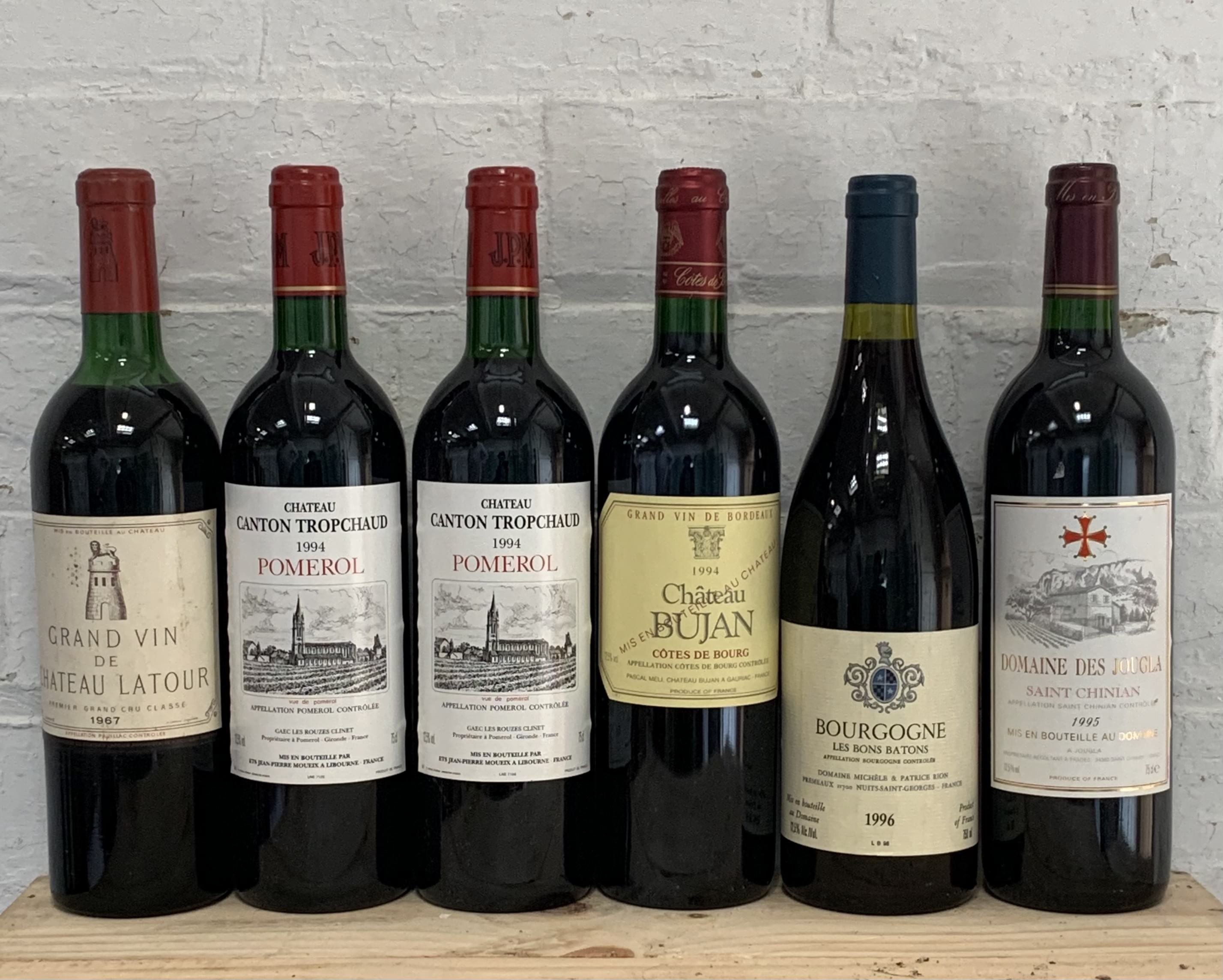 6 Bottles of Fine French Classic Wine