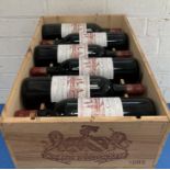 12 Bottles (in OWC) Chateau Cos d’Estournel Grand Cru Classe St Estephe 1985 (all b/n or above)