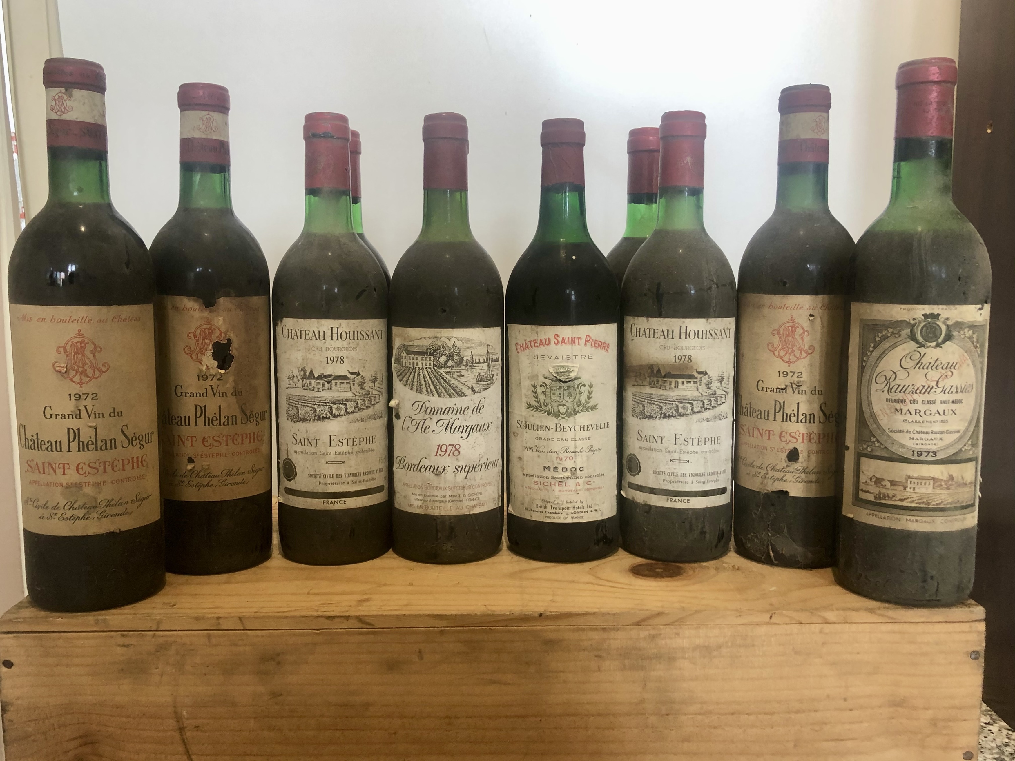 11 Bottles Fine Mature Claret