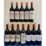 12 Bottles Mature Classified Growth Pauillac in excellent condition