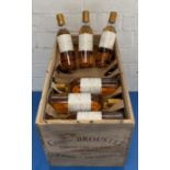 24 Half bottles (in OWC) Chateau Broustet Grand Cru Classe Sauternes (Barsac) 1989