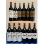 12 Bottles Mature Cru Bourgeois and Classified Growth Margaux