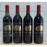 4 Bottles Mixed Vintages Lot from Chateau Palmer Margaux