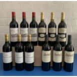 12 Bottles Mixed Parcel of fine Cru Bourgeois and Bordeaux Clarets