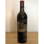 1 Bottle Chateau Lafite Rothschild Premier Grand Cru Classe Pauillac 1952