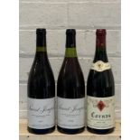 3 Bottles Mixed Lot Saint Joseph Domaine JL Grippat and Cornas Domaine A Clape