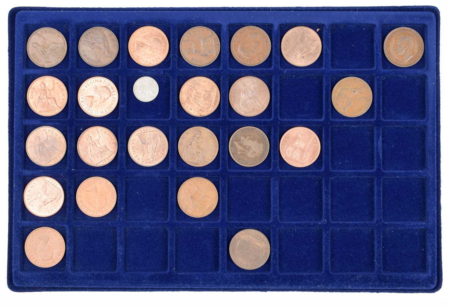 Collection of coins from George III to Elizabeth II to include many denominations. - Image 5 of 6