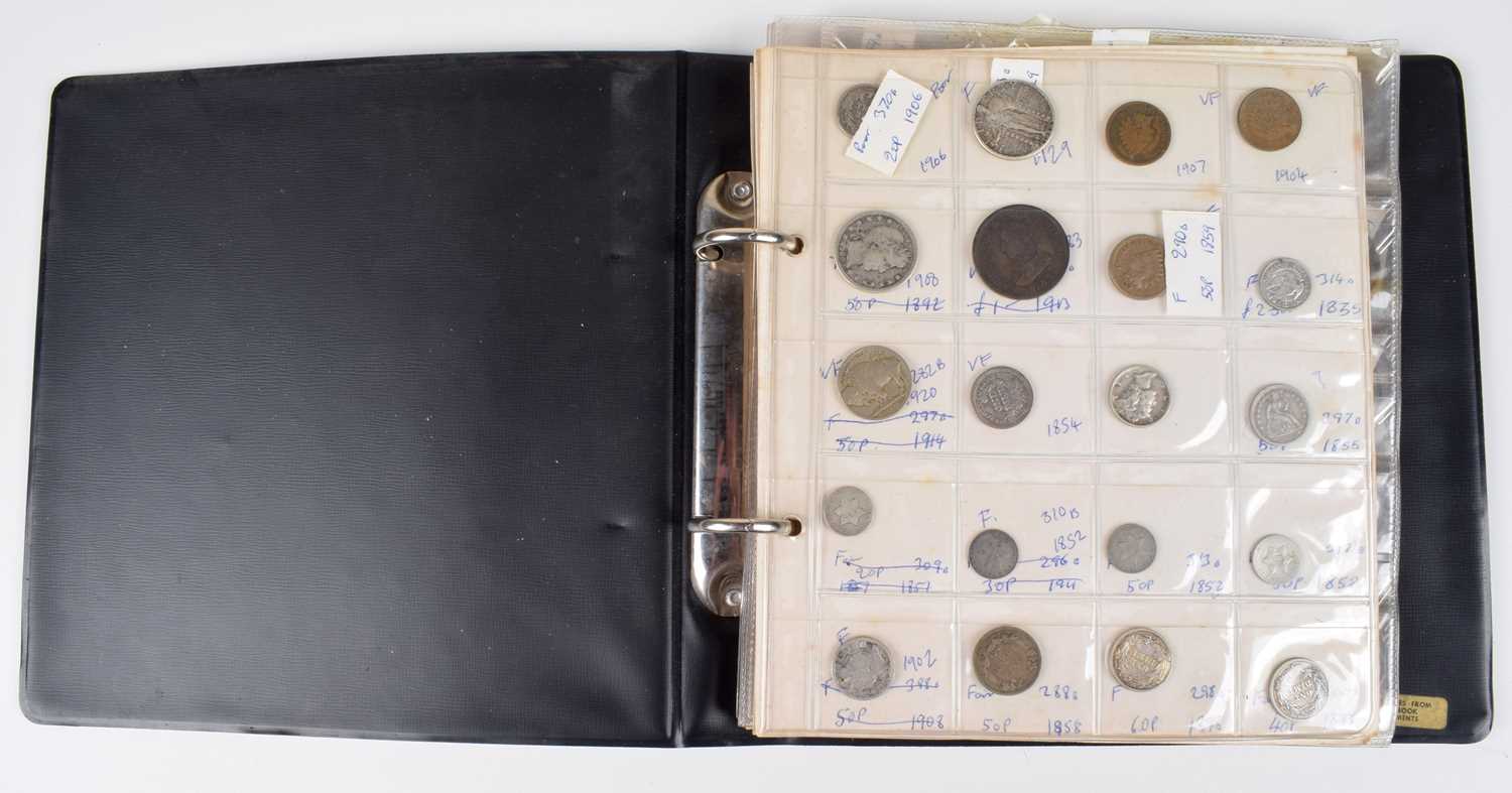 One album of mainly U.S. and other foreign coins dating back to George II.