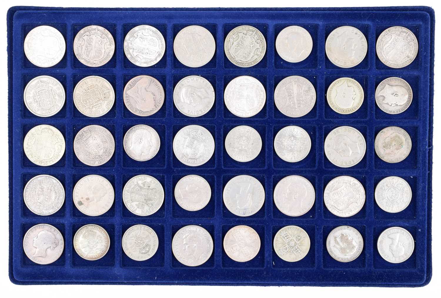 Collection of coins from George III to Elizabeth II to include many denominations. - Image 3 of 6