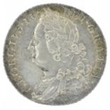 King George II, Shilling, 1758.