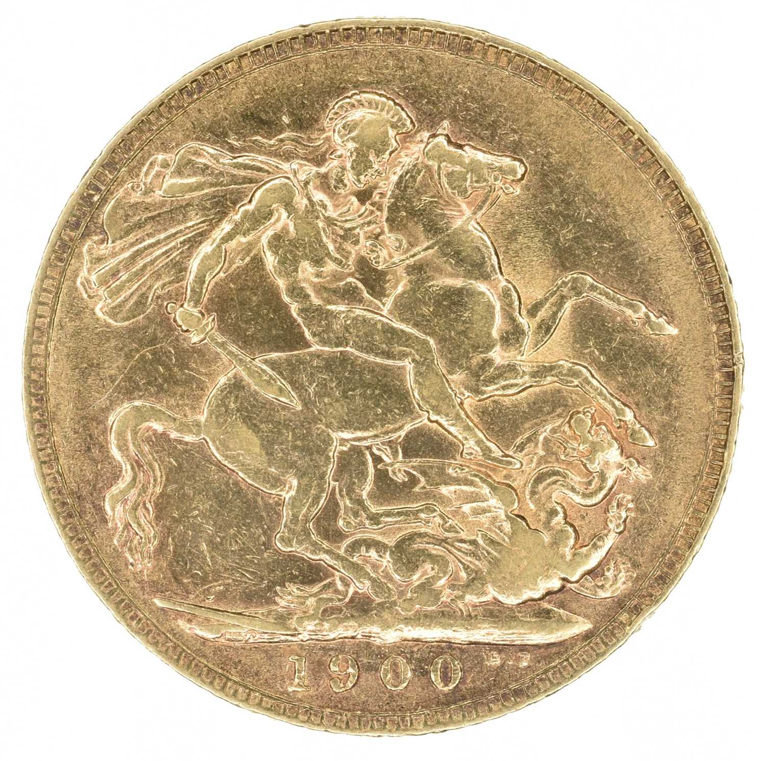 Queen Victoria, Sovereign, 1900, Perth Mint. - Image 2 of 2