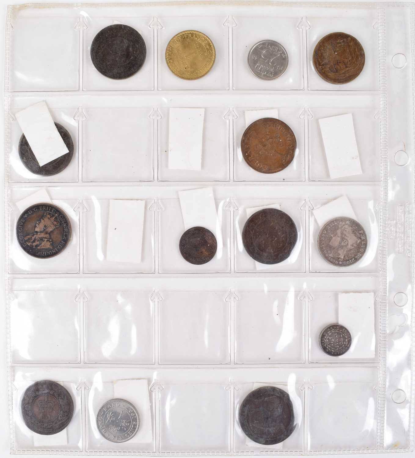 One album of mainly U.S. and other foreign coins dating back to George II. - Image 13 of 21