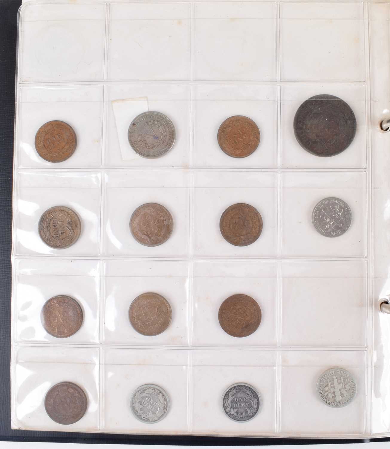 One album of mainly U.S. and other foreign coins dating back to George II. - Image 7 of 21