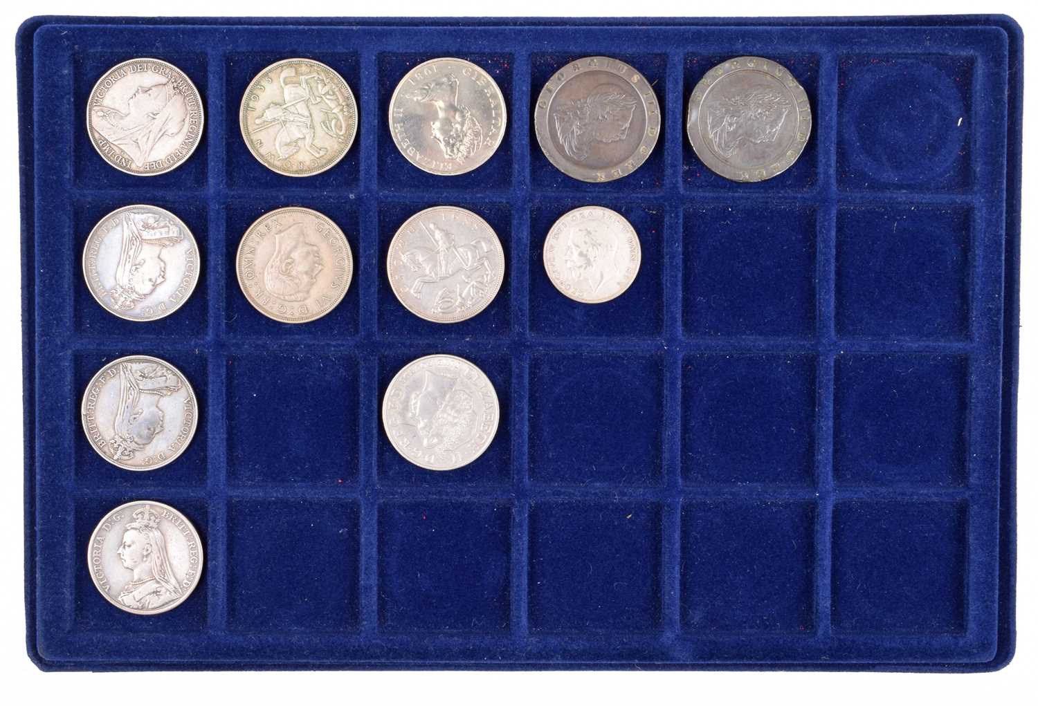 Collection of coins from George III to Elizabeth II to include many denominations. - Image 2 of 6