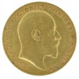 King Edward VII, Half-Sovereign, 1910.