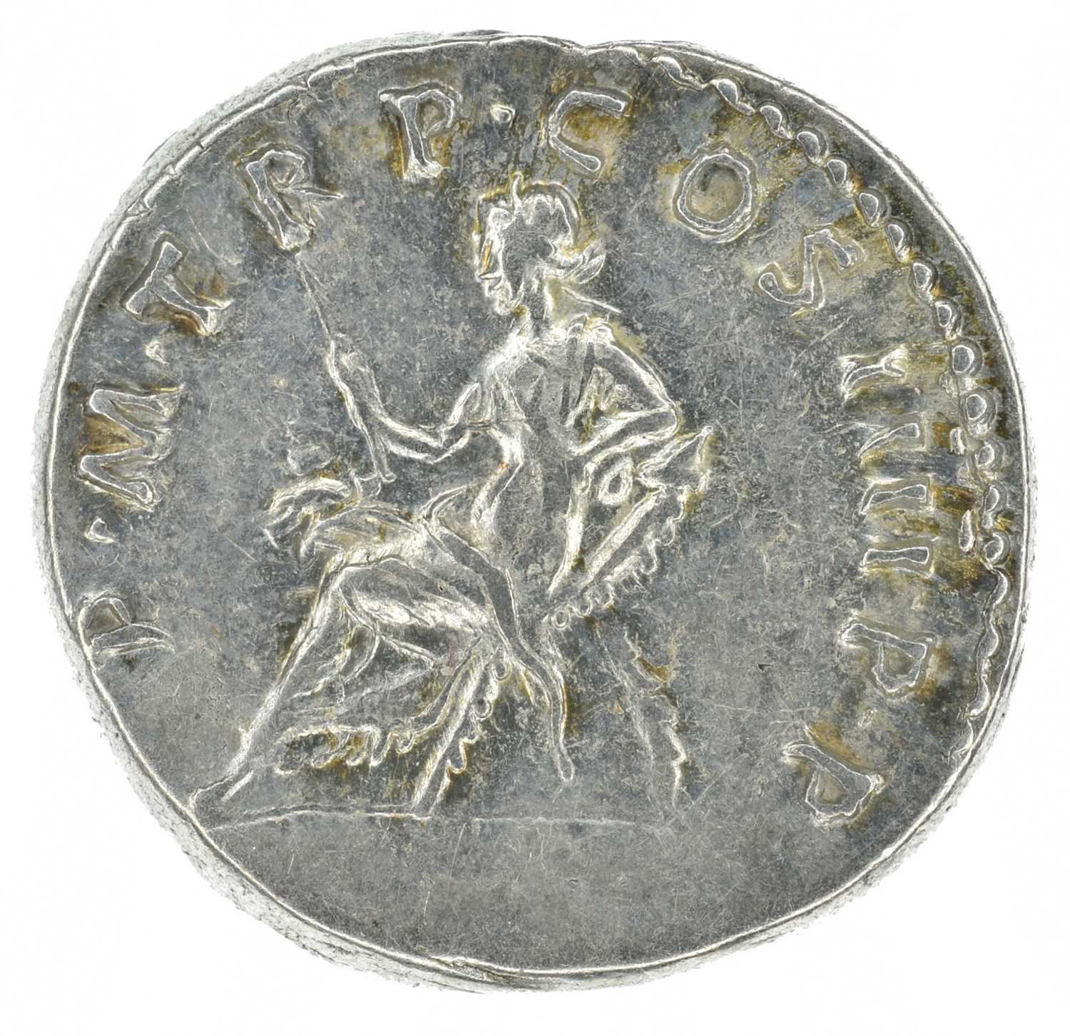 Trajan (98-117AD), Denarius, silver. - Image 2 of 2