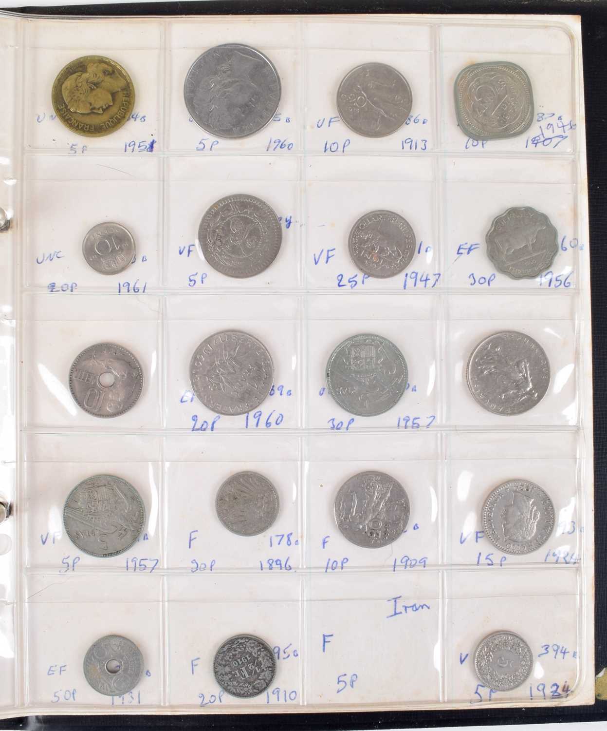 One album of mainly U.S. and other foreign coins dating back to George II. - Image 20 of 21