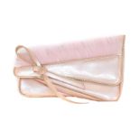 A Dior Ribbon Zip Saddle Clutch Bag,