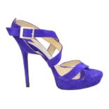 A pair of Jimmy Choo 'Vamp' heels,