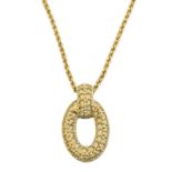 A Dior Rhinestone Necklace,