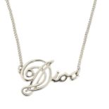 A Dior Pendant Necklace,