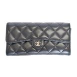 A Chanel Classic Flap Wallet,
