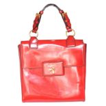 A Prada Spazzolato Gusset bag,