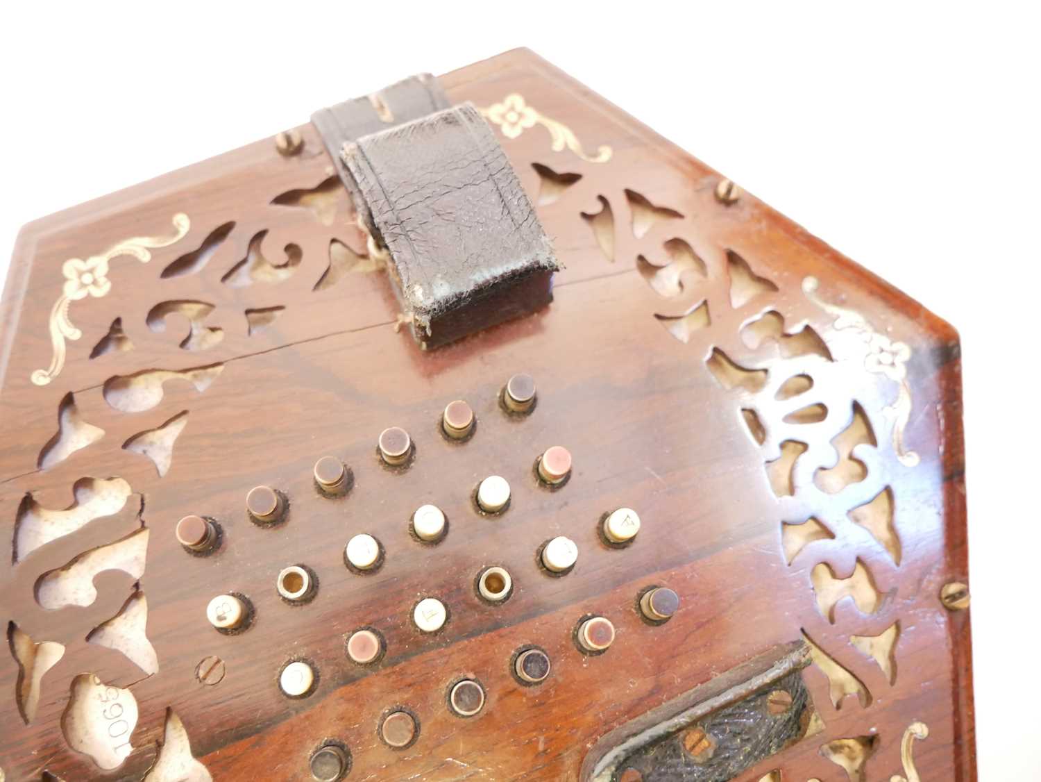 Wheatstone 48 key concertina - Image 6 of 11