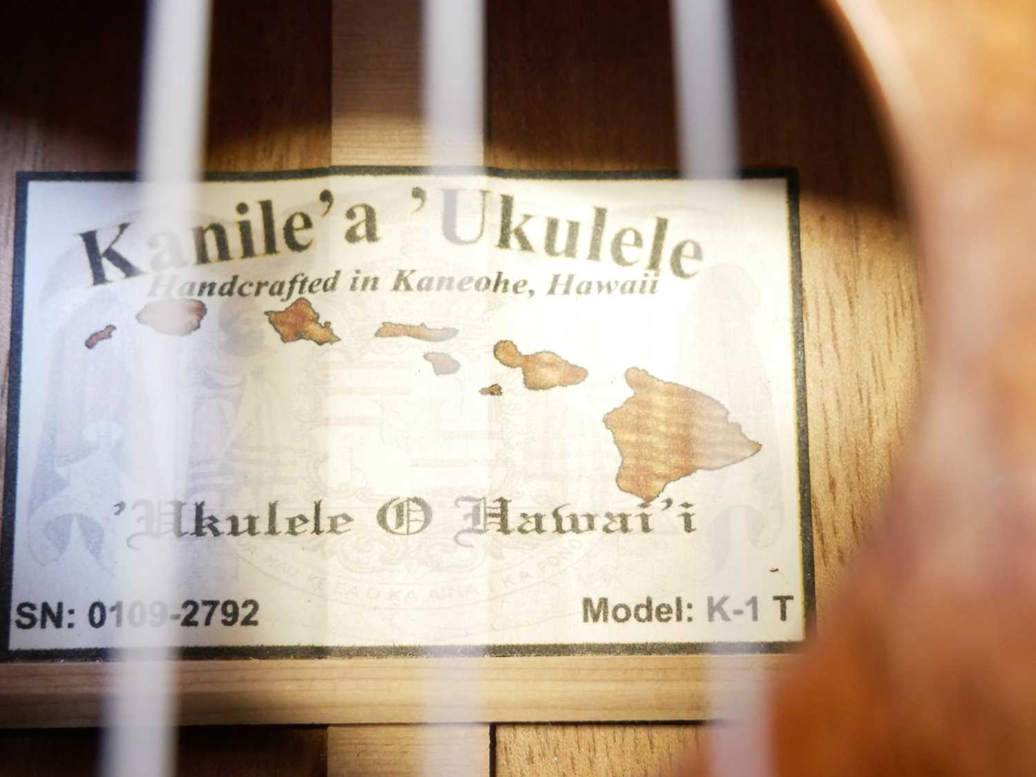 Kanile'a K-1 tenor ukulele - Image 8 of 10