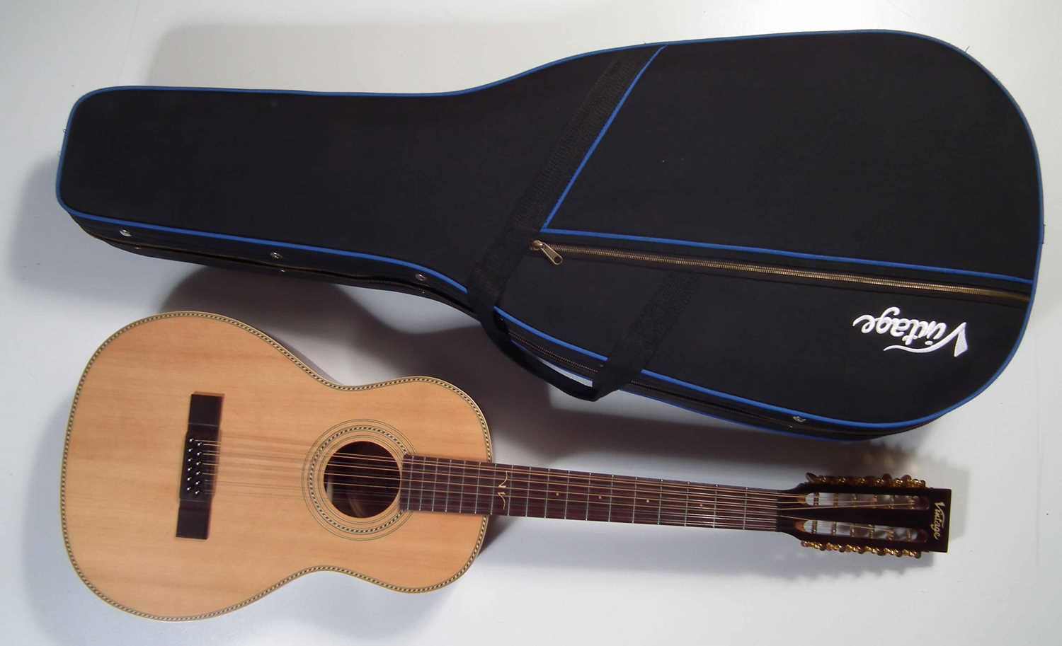 Vintage Paul Brett twelve-string guitar - Image 5 of 7