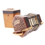 Lachenal 21 key concertina