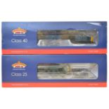 Bachmann OO gauge, 1:76/00 scale, 32-482 British Rail Class 40 '97407' Aureol in BR blue (weathered)