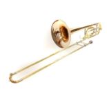 Yamaha YBL251 trombone with accessories