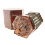 Wheatstone 48 key concertina