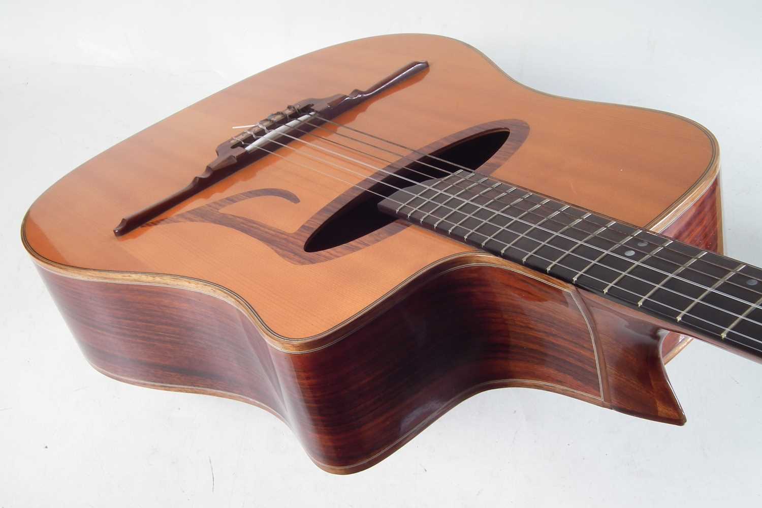 Eko Gypsy Jazz nylon strung guitar - Image 2 of 11