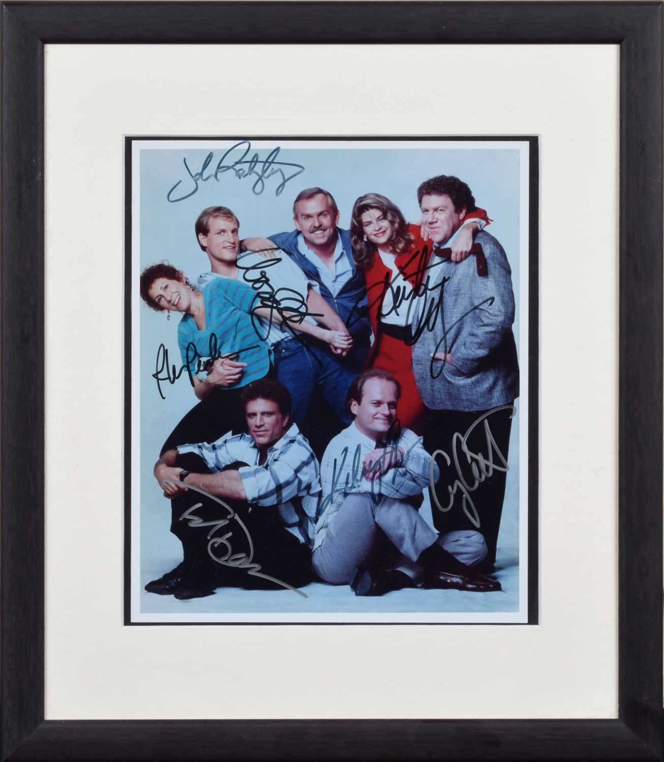 Autographs from the cast of 'Cheers'