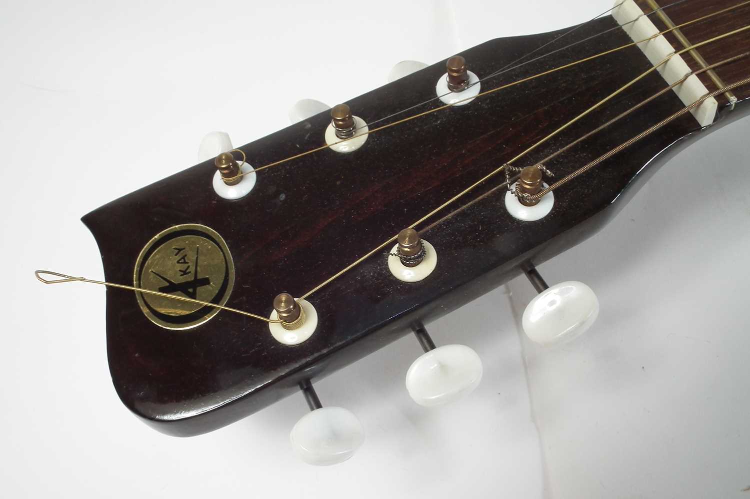 Kay steel string guitar, - Image 5 of 6