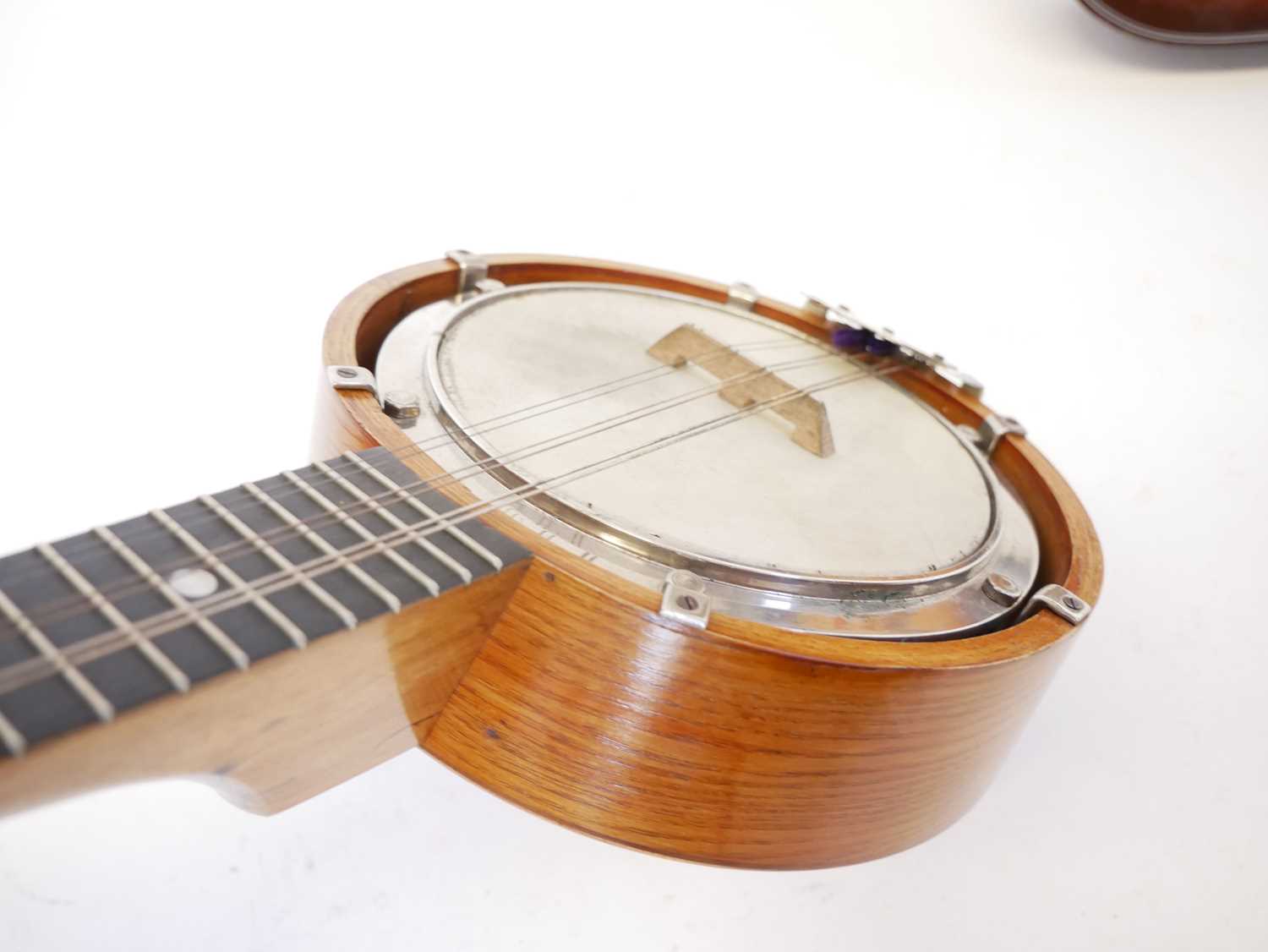 Fitzroy mando banjo and a ukulele - Image 3 of 6